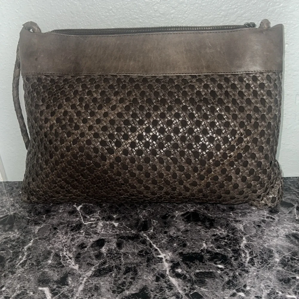 NWT Hobo Daydream Leather Crossbody Bag in Dark Umber - Picture 7 of 9